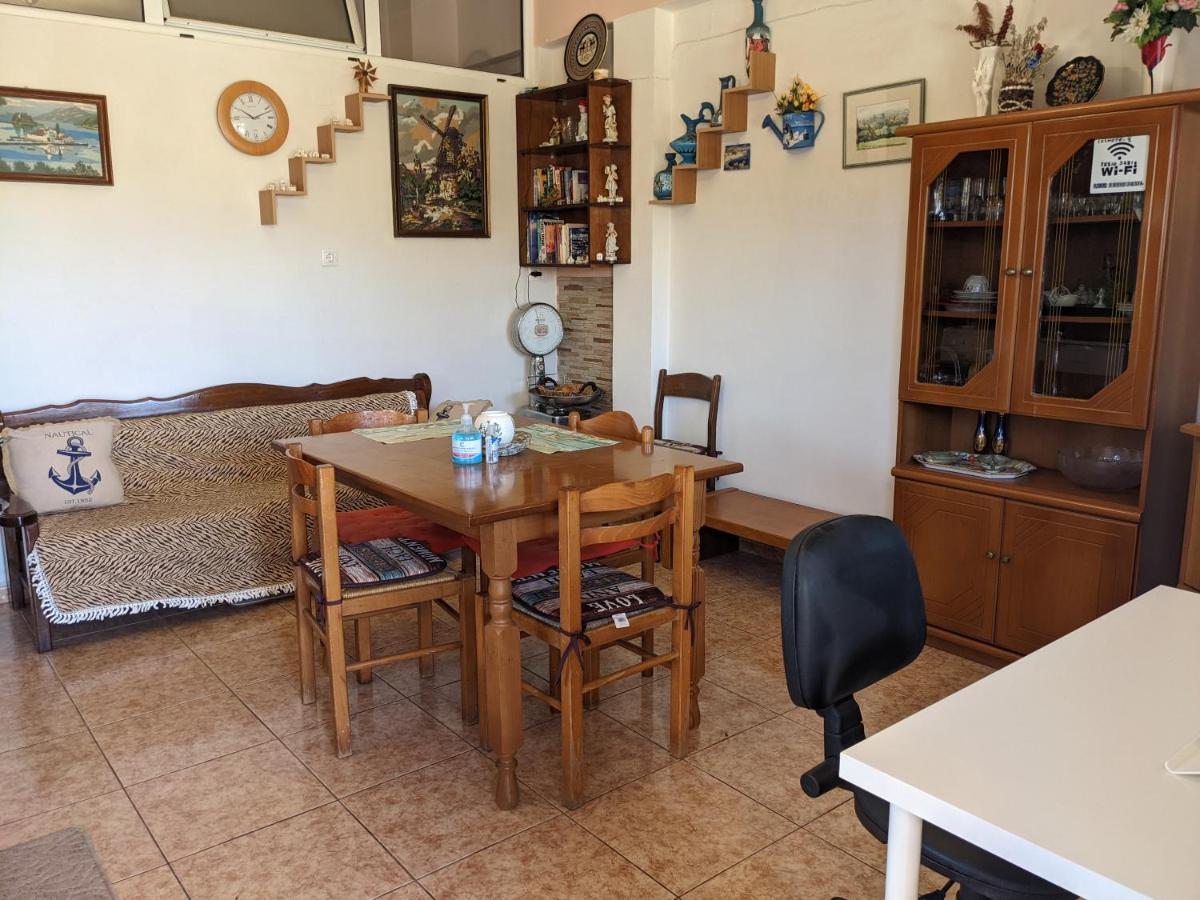 Modern 1-Bedroom With Bbq & Roof Garden Near Beach Stalós Zewnętrze zdjęcie